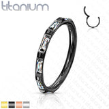 Implant Grade Titanium Hinged Segment Hoop Ring