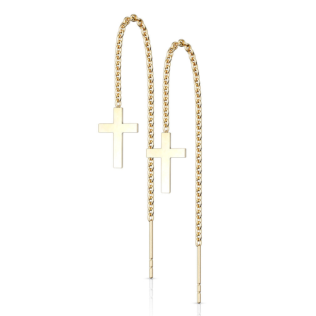 Chain Linked Cross and Post