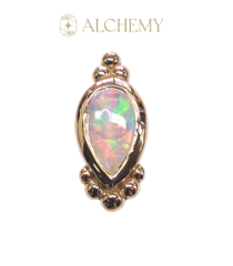Amrit Cabochon White Opal