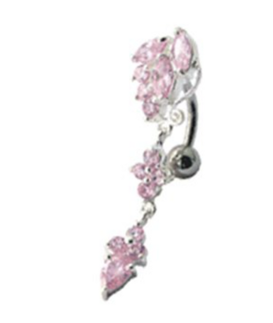 Reverse silver fancy navel banana