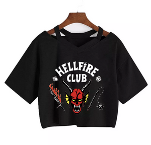 Crop Top Hell Fire Club