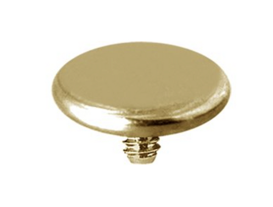 24k gold plated titanium internal disc