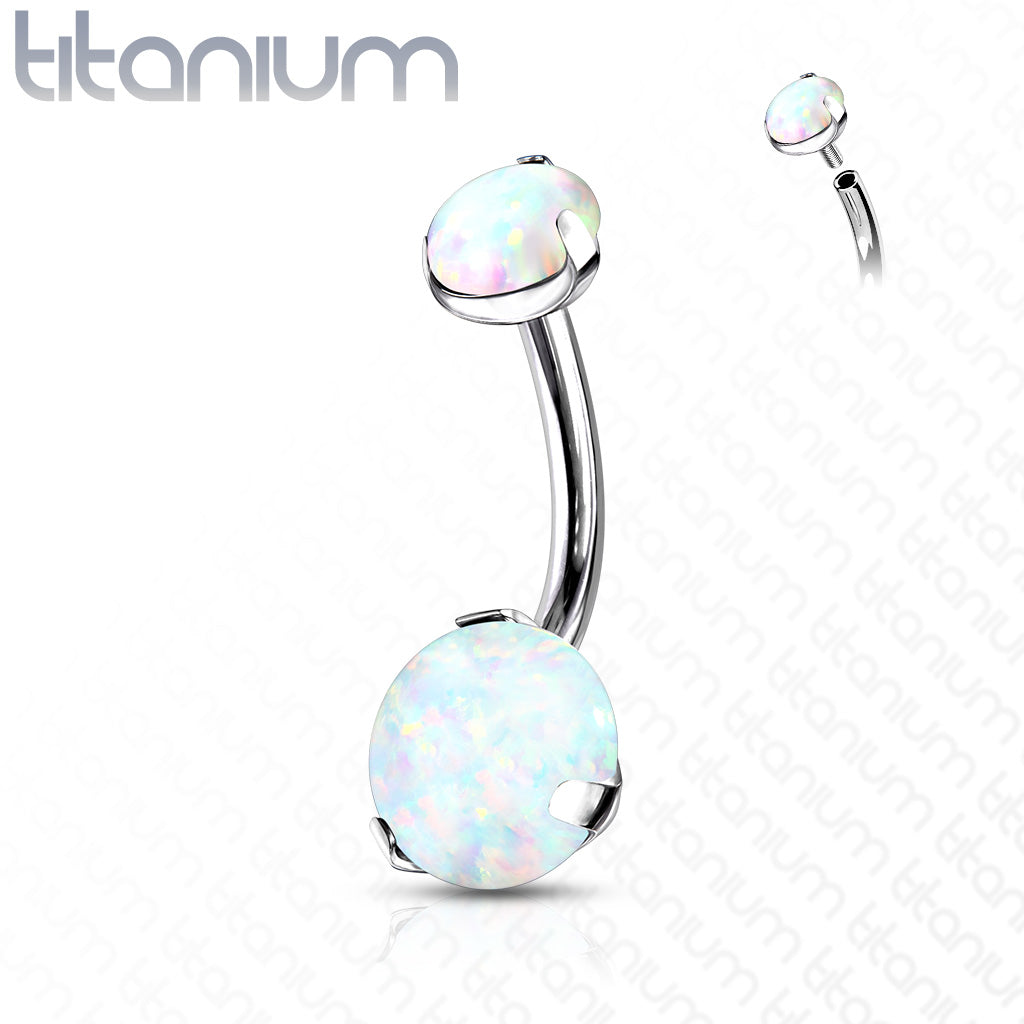 Set Double Round Opal Belly