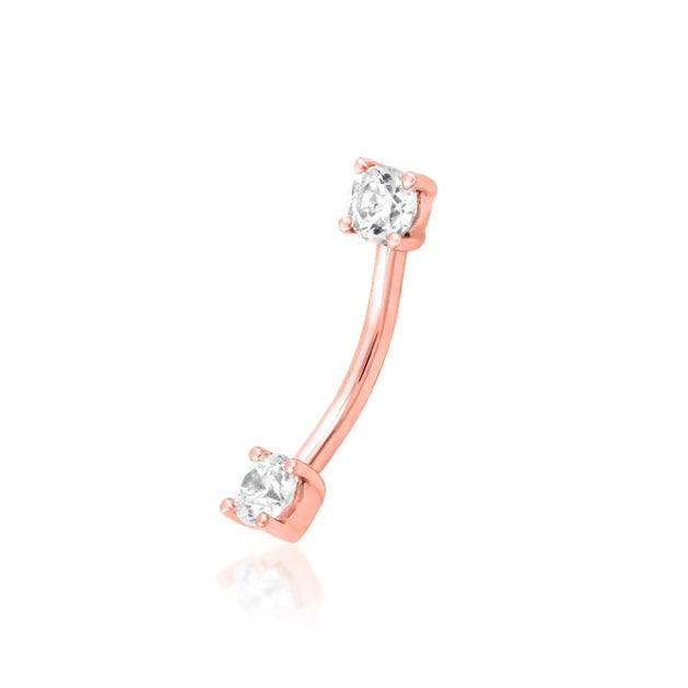 Empress Curved Gem Barbell