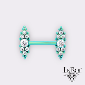 HAUTE COUTURE SIDE SET 4MM FACETED CZ