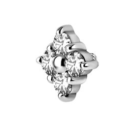 Internal jewelled attachment